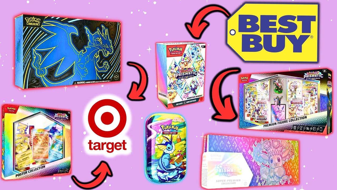 Невероятные коллекционные карточки Pokemon от Target и Best Buy скоро поступят в продажу! Узнайте...