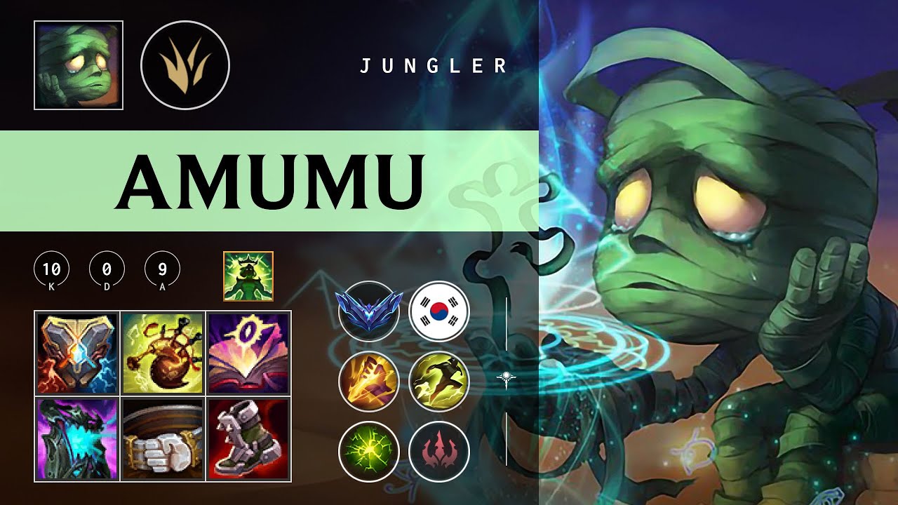 Amumu Jungle vs Lee Sin - KR Diamond Patch 26.01