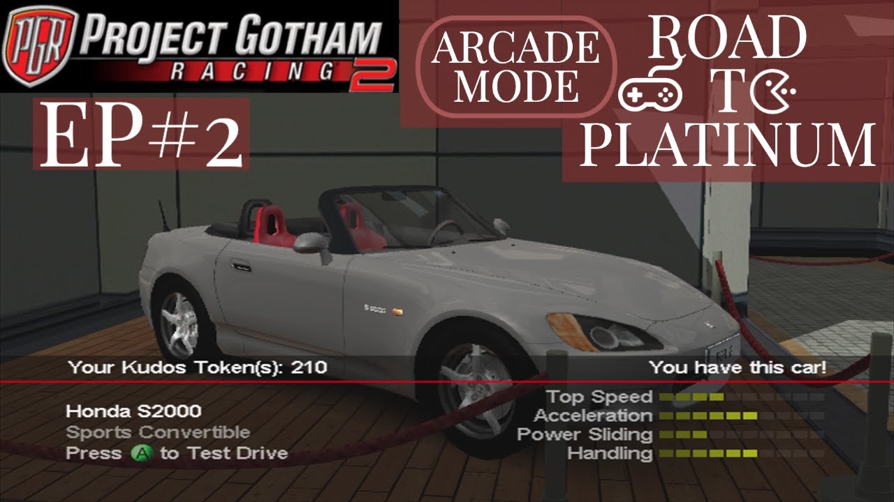 Project Gotham Racing 2 Arcade Mode Platinum Playthrough Ep.2 - Street Races 5-8