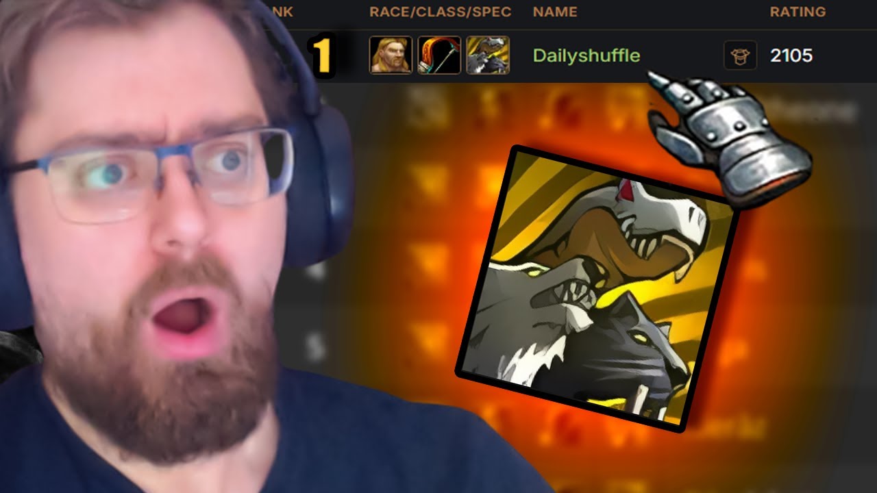 I'M CURRENTLY THE HIGHEST RATED (BM) HUNTER IN EU | 11.0.2 The War Within Season 1 PvP 2v2 Gameplay