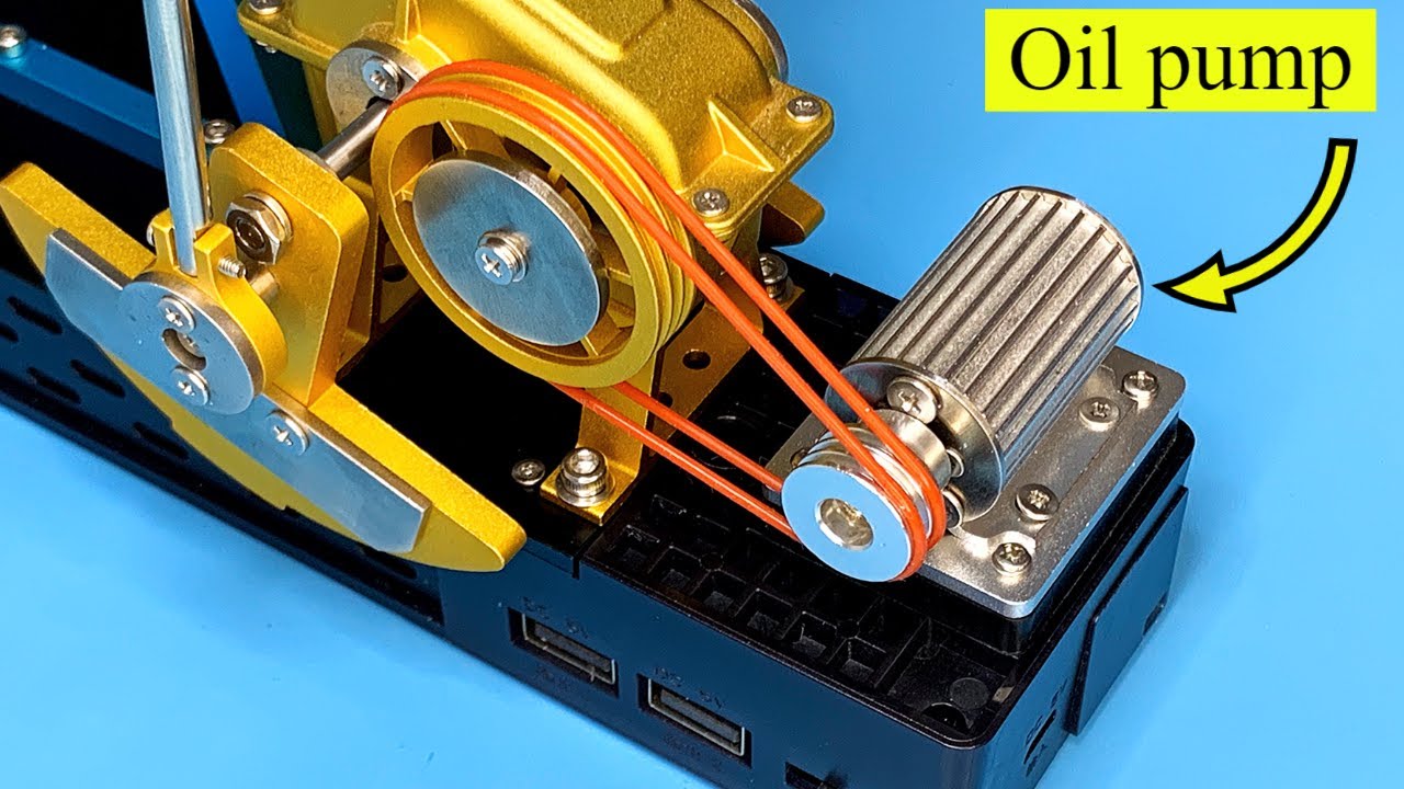 ОБУЧЕНИЕ Насосный агрегат DIY Сборка 3D Металл Механическая коллекция 219 шт.