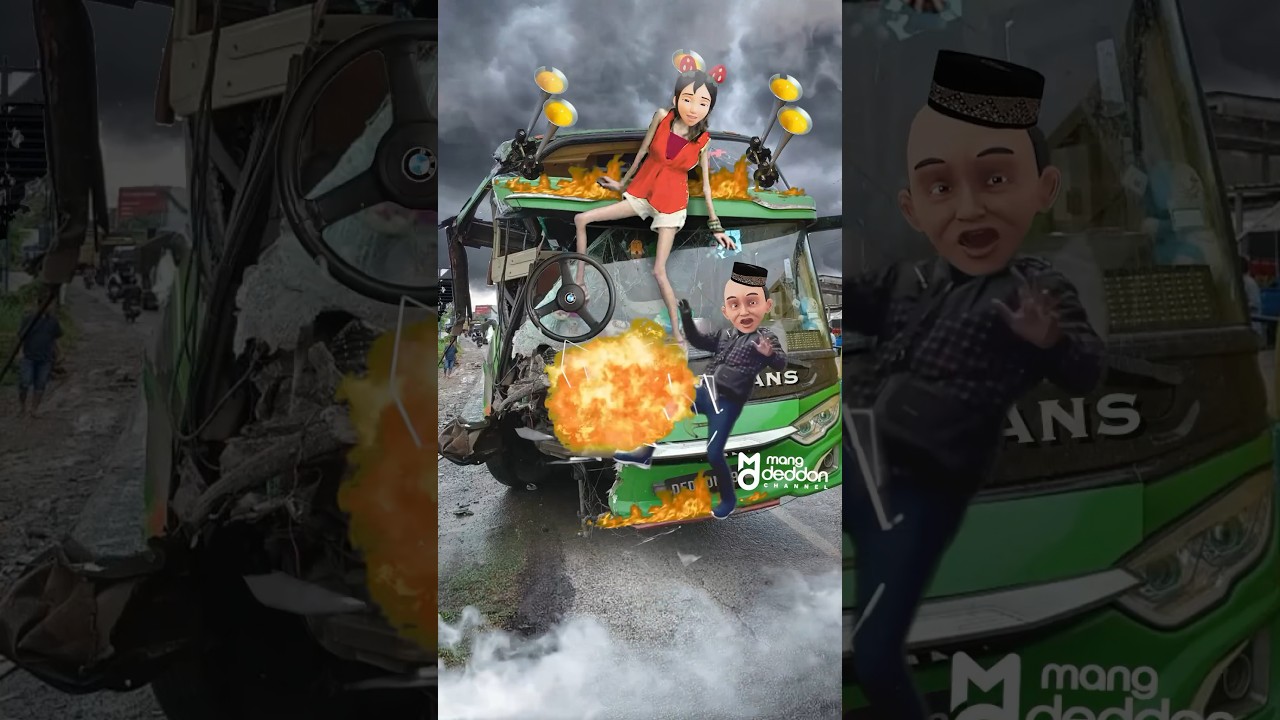 As a result of having fun dancing to the upper funnel of the V6 #telolet #bus #dance