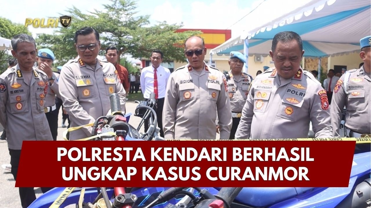 PRESISI UPDATE: POLRESTA KENDARI BERHASIL UNGKAP KASUS CURANMOR 18/02/26 (20.00)