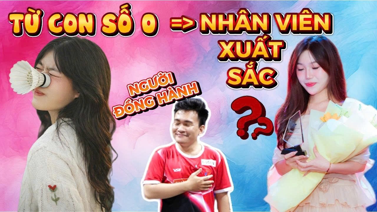 NEWBIE CẦU LÔNG → KOL TRIỆU VIEWS CHƯA TỚI 1 NĂM | QUỲNH GIANG VNB ĐÃ LÀM GÌ?