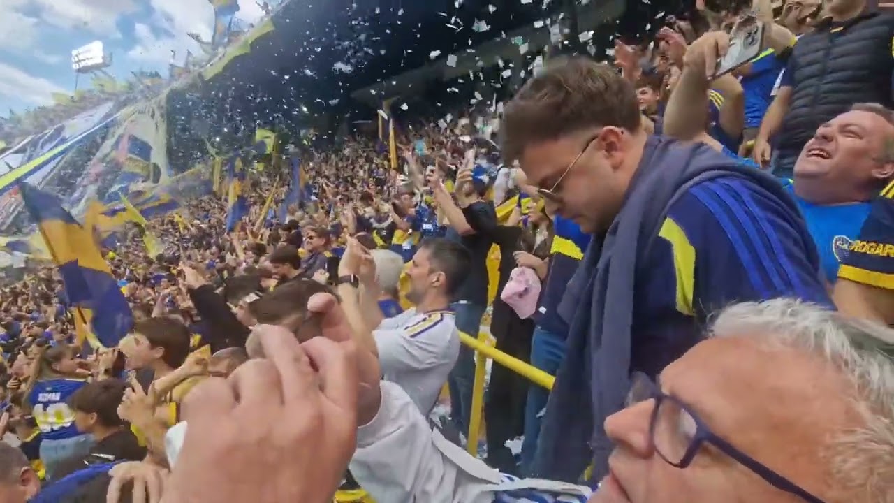 Superclasico Boca Juniors - River Plate, atmosphere pre match in La Bombonera