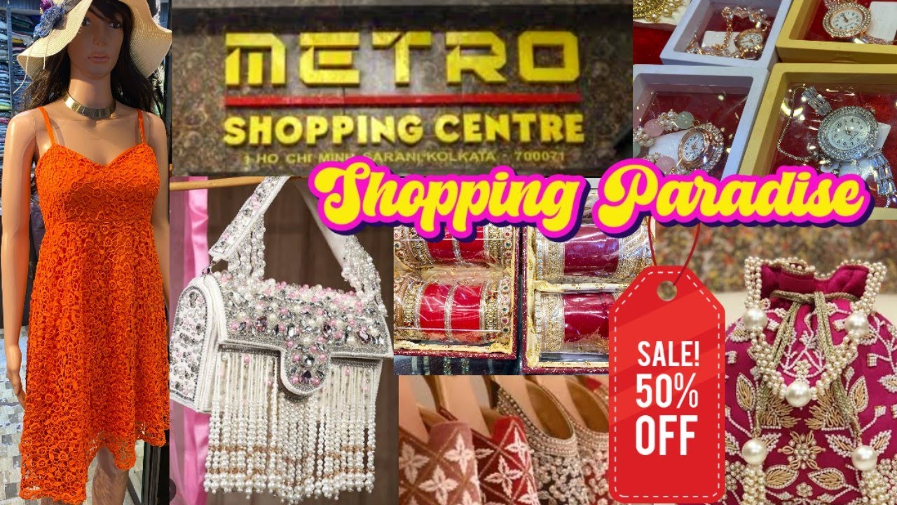 Metro Plaza♥️💛 Kolkata ll Trendy Dresse👗 Celebrity Bag👛 Designer Jewellery 💍 Shoes 👠