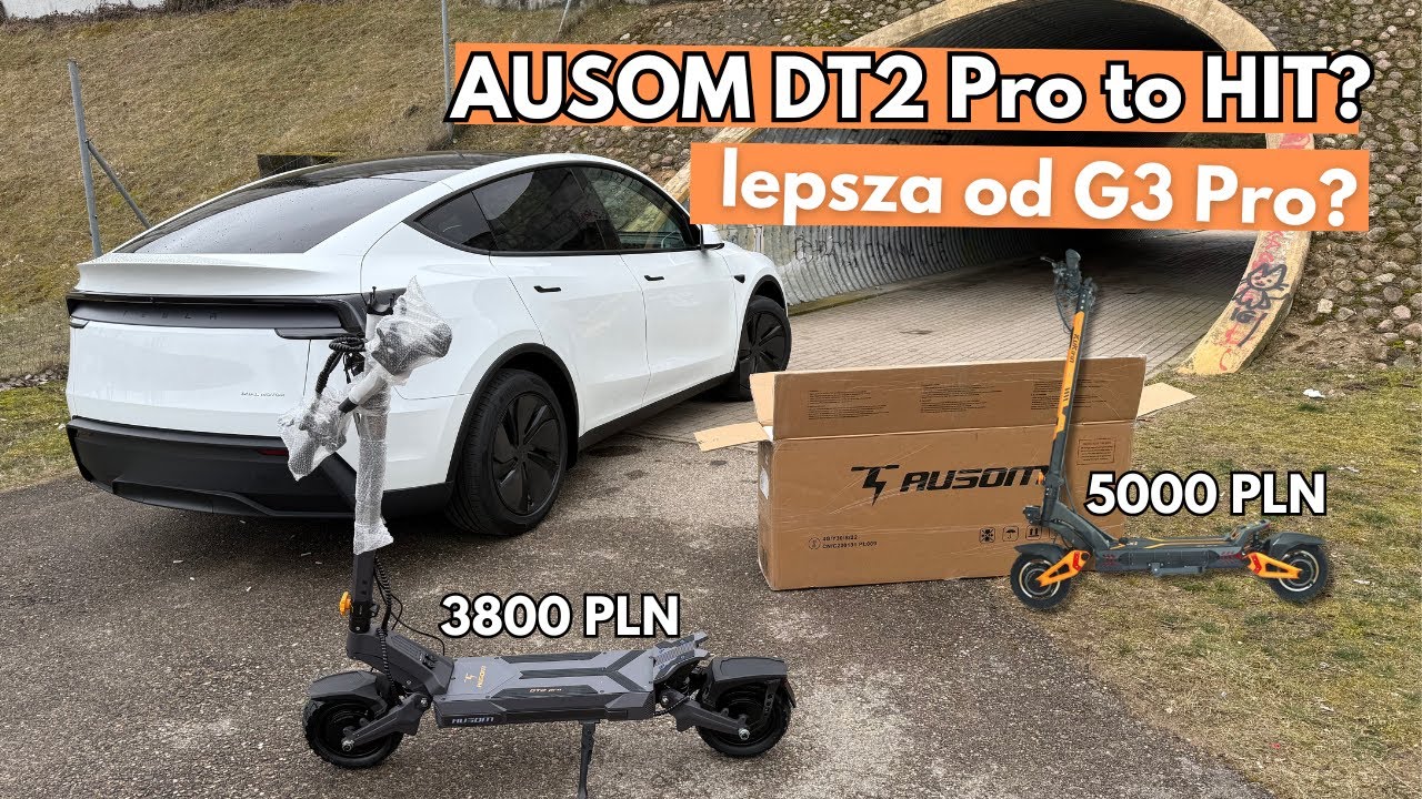 Ausom DT2 Pro, konkurent KuKirin G3 Pro | Nowy HIT do 4000 PLN?  Pierwsze wrażenia
