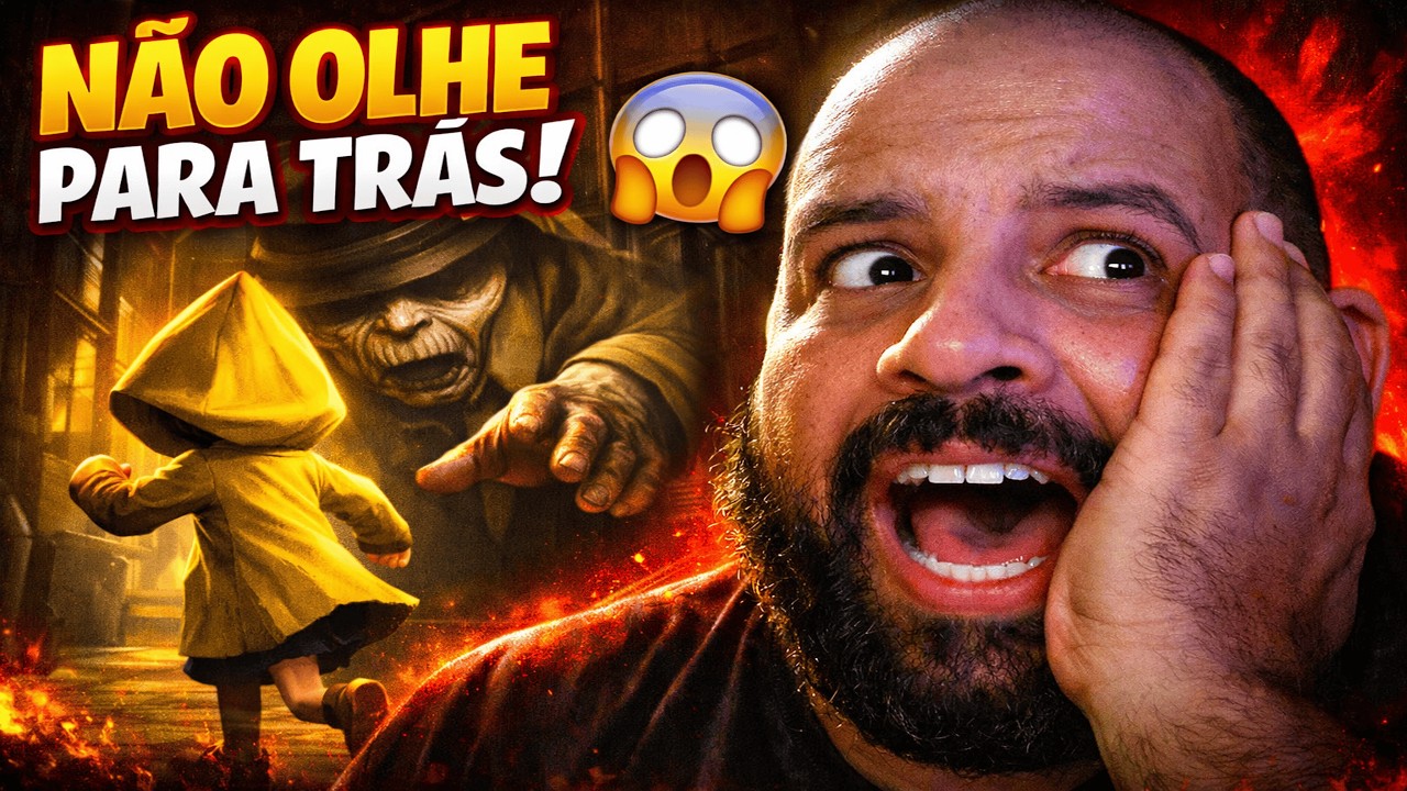 😱 ESSE JOGO É UM PESADELO! | LITTLE NIGHTMARES MOBILE NO CELULAR 🔥 (LIVE)