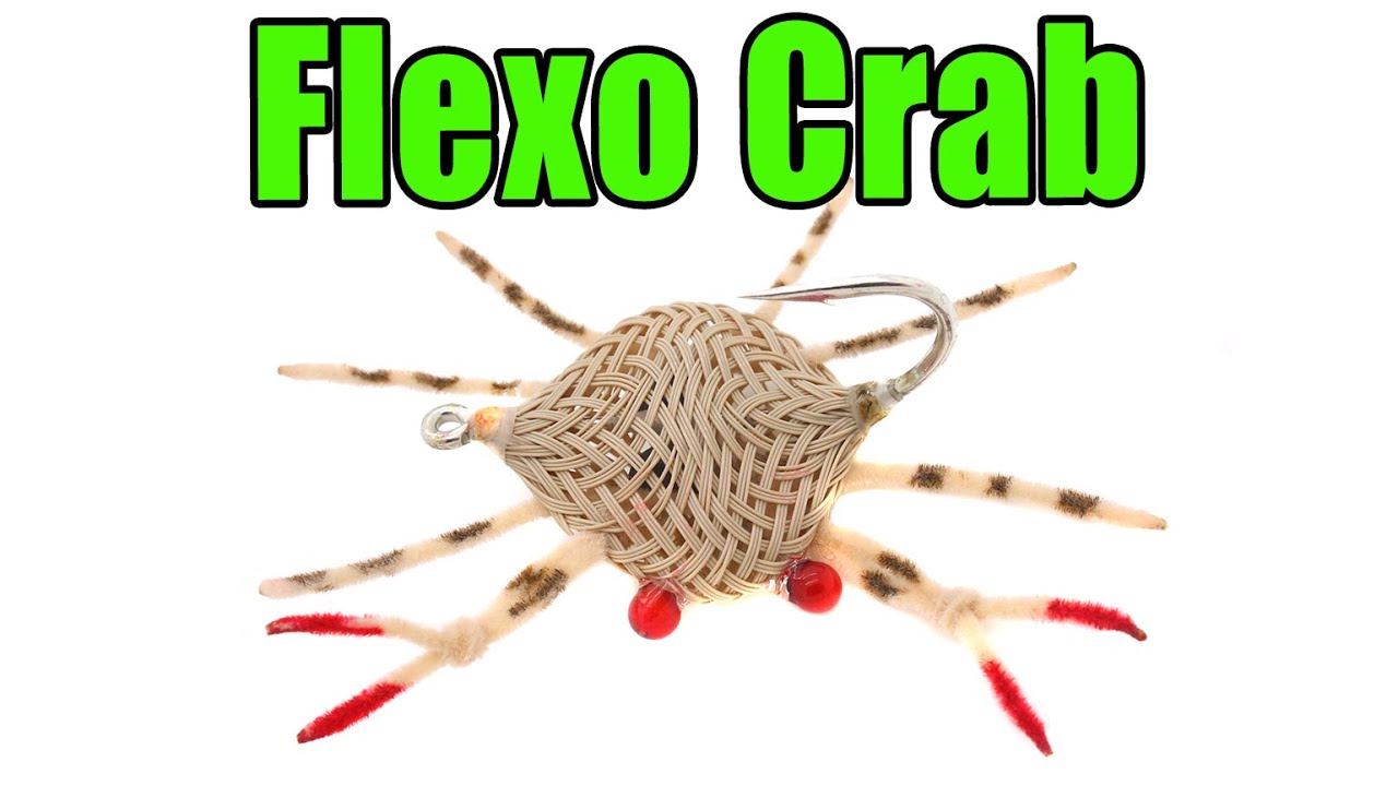 Flexo Crab - Triggerfish Permit Crab Fly Tying