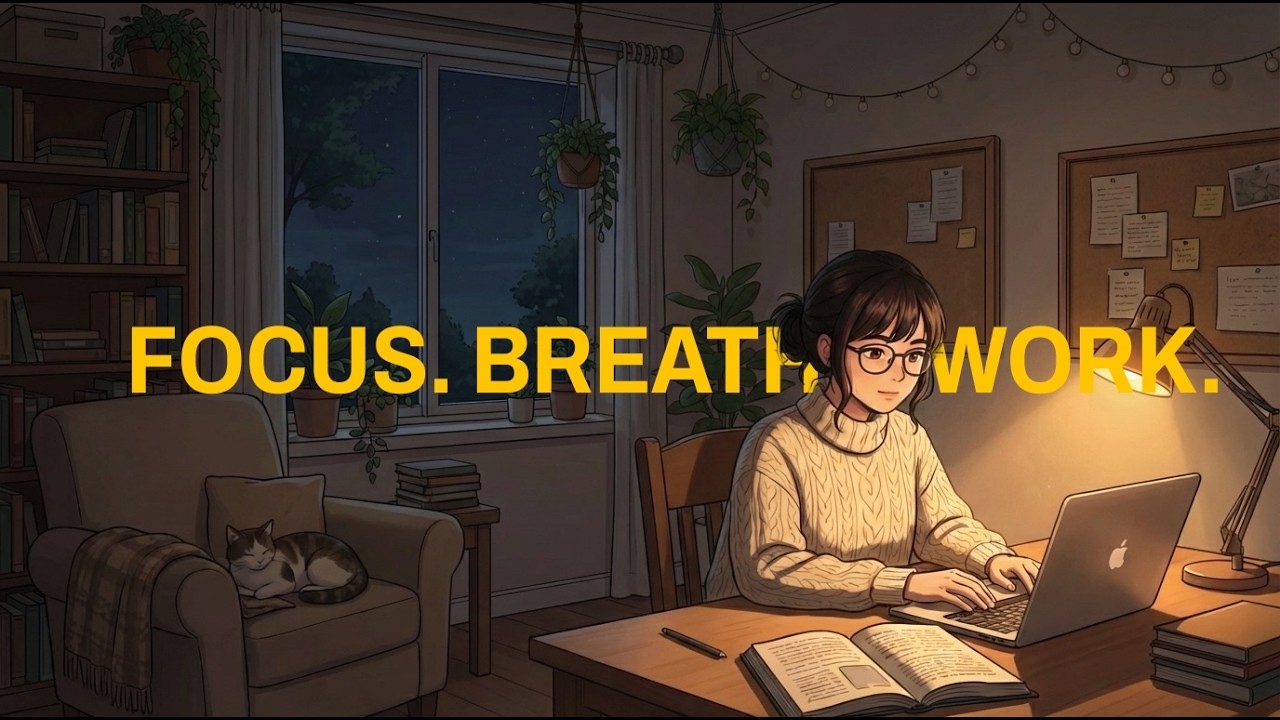 1 Hour Deep Focus Music 🎧 | Study Music, Work Music, Productivity Boost