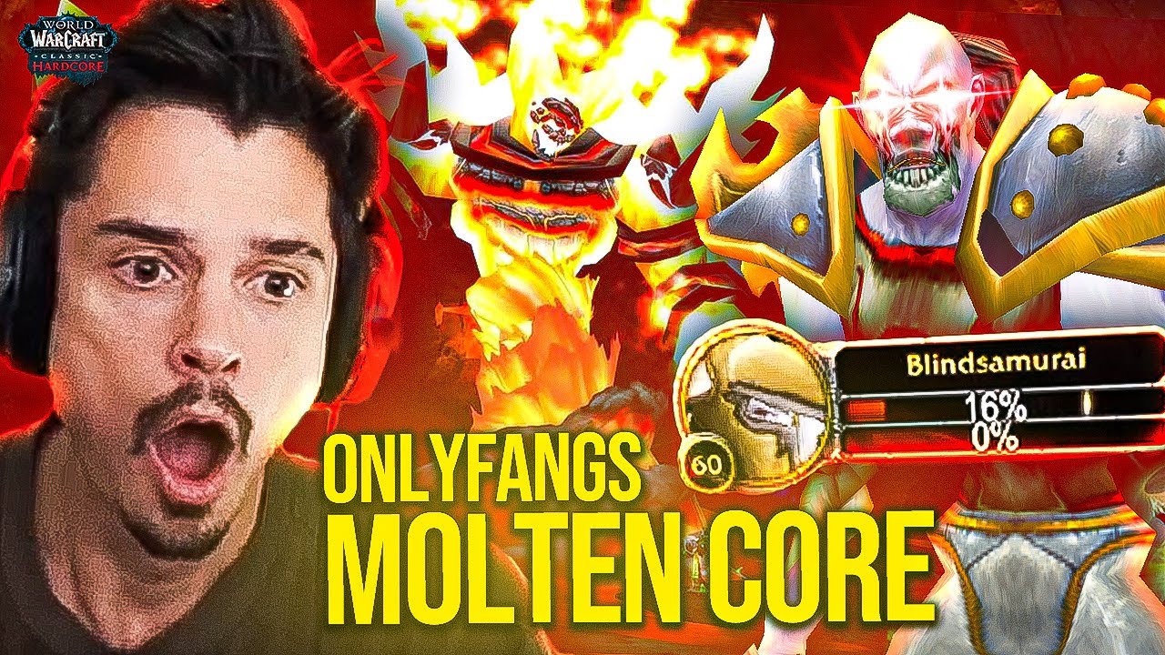 OnlyFangs Molten Core Raid Was Absolute Madness!