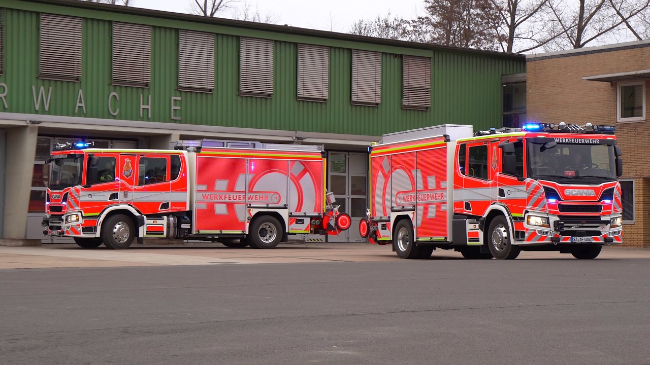 [NEUE WERKFEUERWEHR-HLF!] Neue HLF 20 Werkfeuerwehr Salzgitter-AG