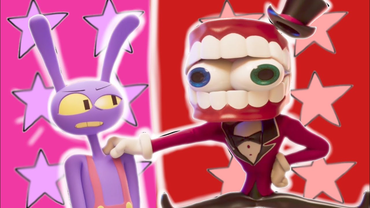 Duble comigo só que com o jax💜 e o caine❤️ (tadc ep7)