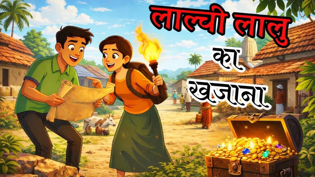 लाल्ची लालू का खजाना | LAALCHI LAALU KA KHAJANA | SHORT HINDI STORY | MORAL STORY | CHHOTE KAHANIYA