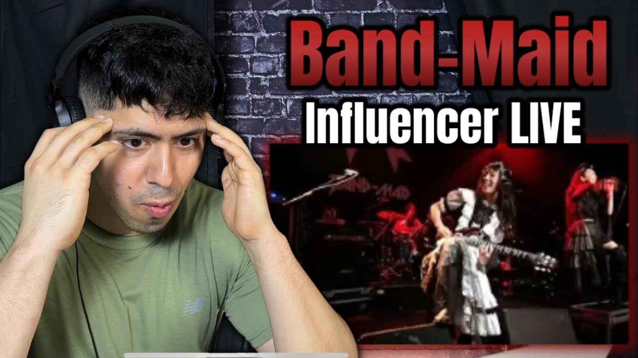 BAND MAID First Reaction to [ INFLUENCER ] LIVE | JAPANESE ROCK