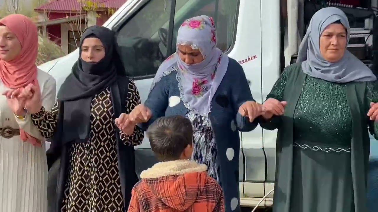 KAR KIŞLA BERABER DÜĞÜN BAŞLADI  GRUP İPEK ÇENGİLLİ KÖYÜ05448501496