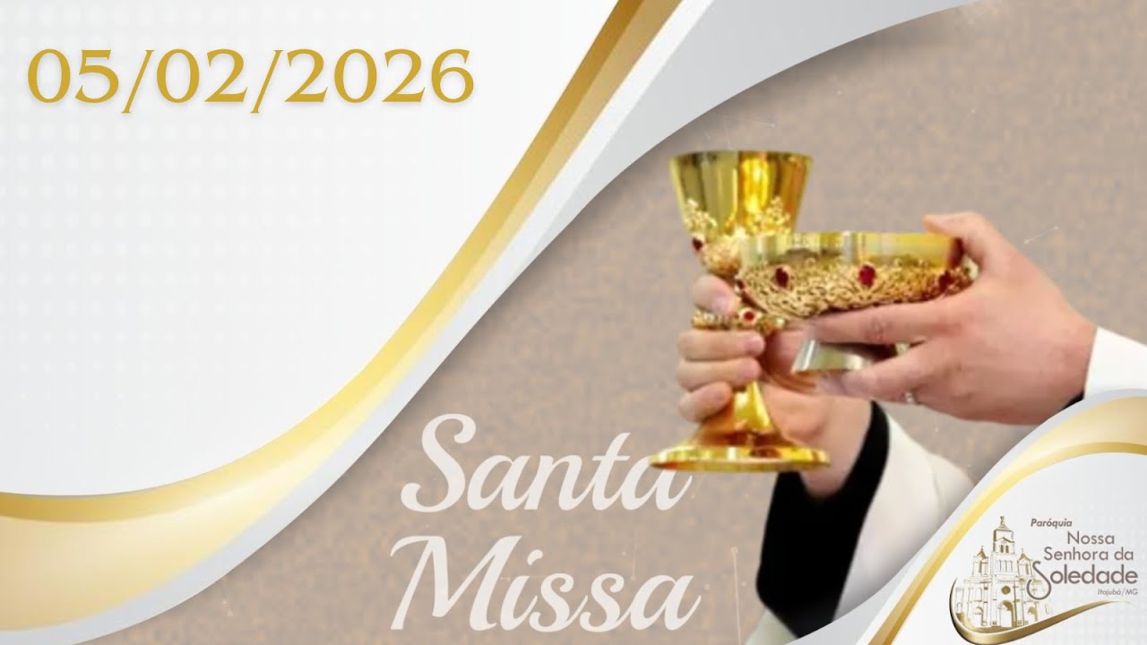 04/02/2026 - Santa Missa - Quarta-Feira - 19h30.