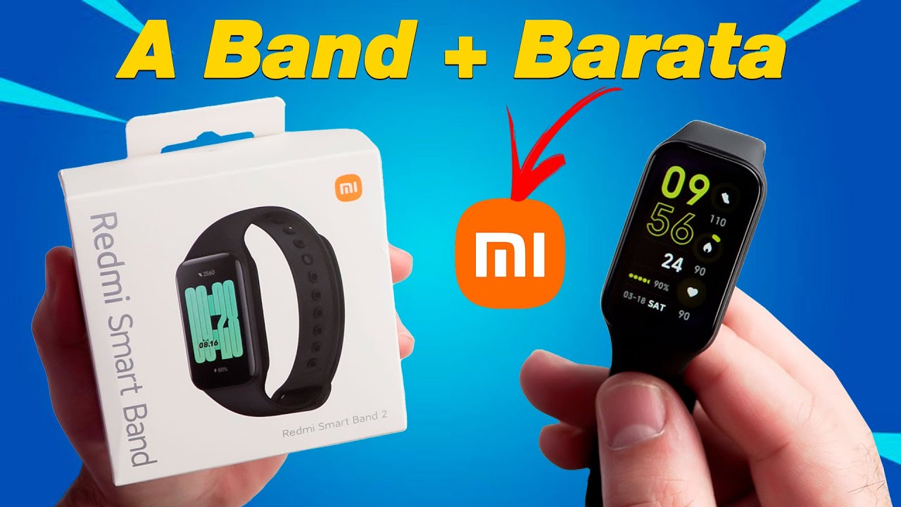 REDMI SMART BAND 2 - A Smartband mais BARATA da XIAOMI