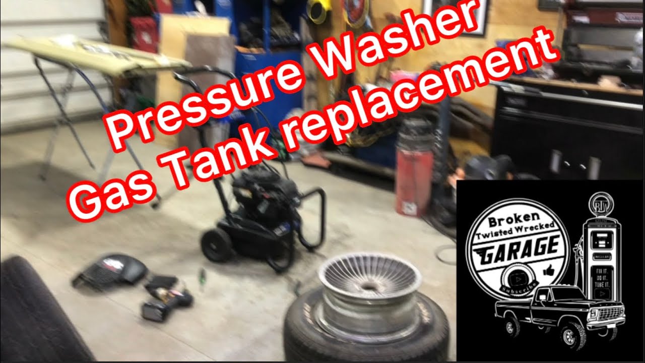 pressure washer gas tank replacement