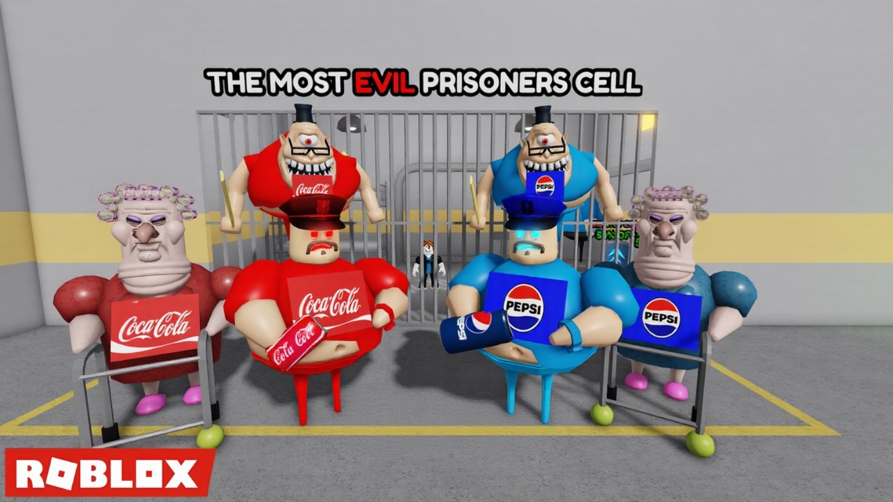 COCA-COLA vs PEPSI?! 🥤 Which Prison is Harder? (Roblox)
