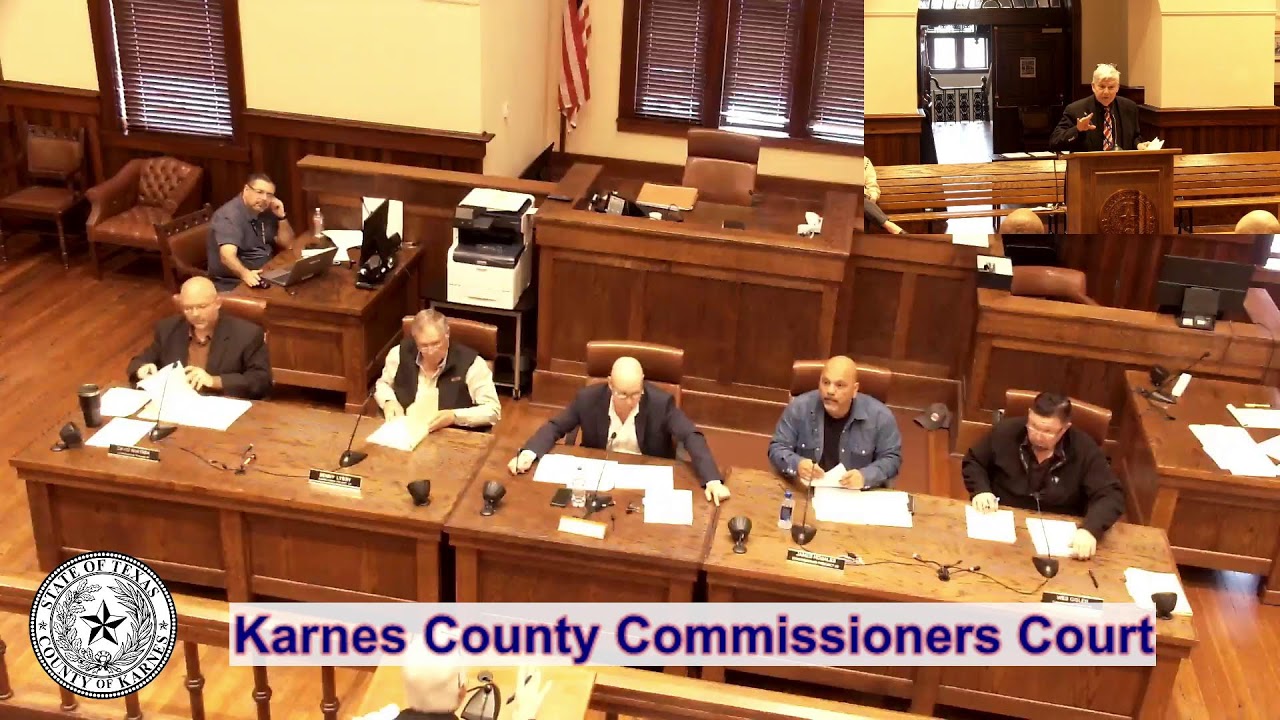 Commissioners Court of Karnes County Texas