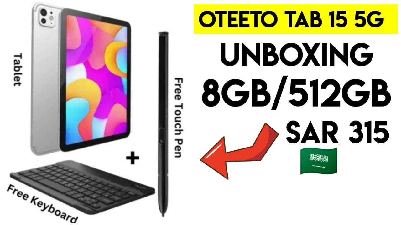 Is This the Best Budget 5G Tablet? Oteeto Tab 15 Unboxing
