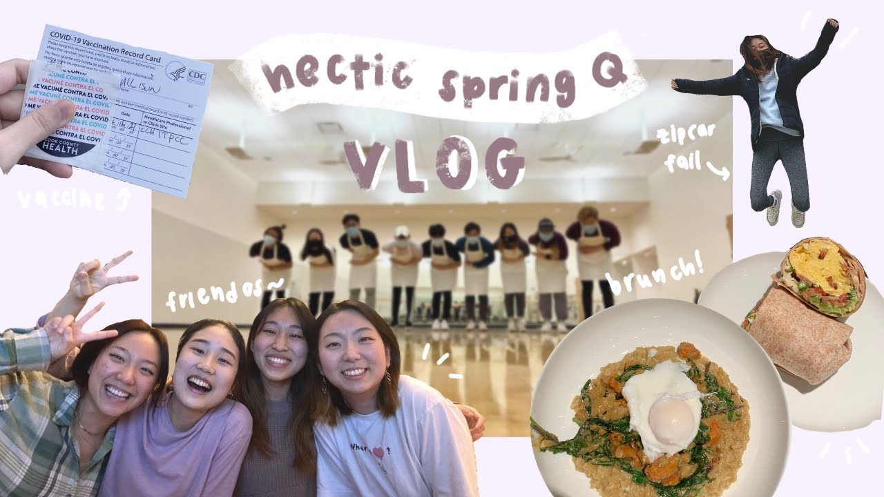 the start of spring quarter at northwestern university // vlog 006