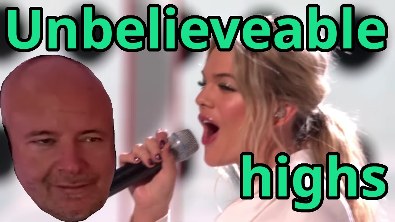 Singer reaction First time - Louisa Johnson - Its a Mans World