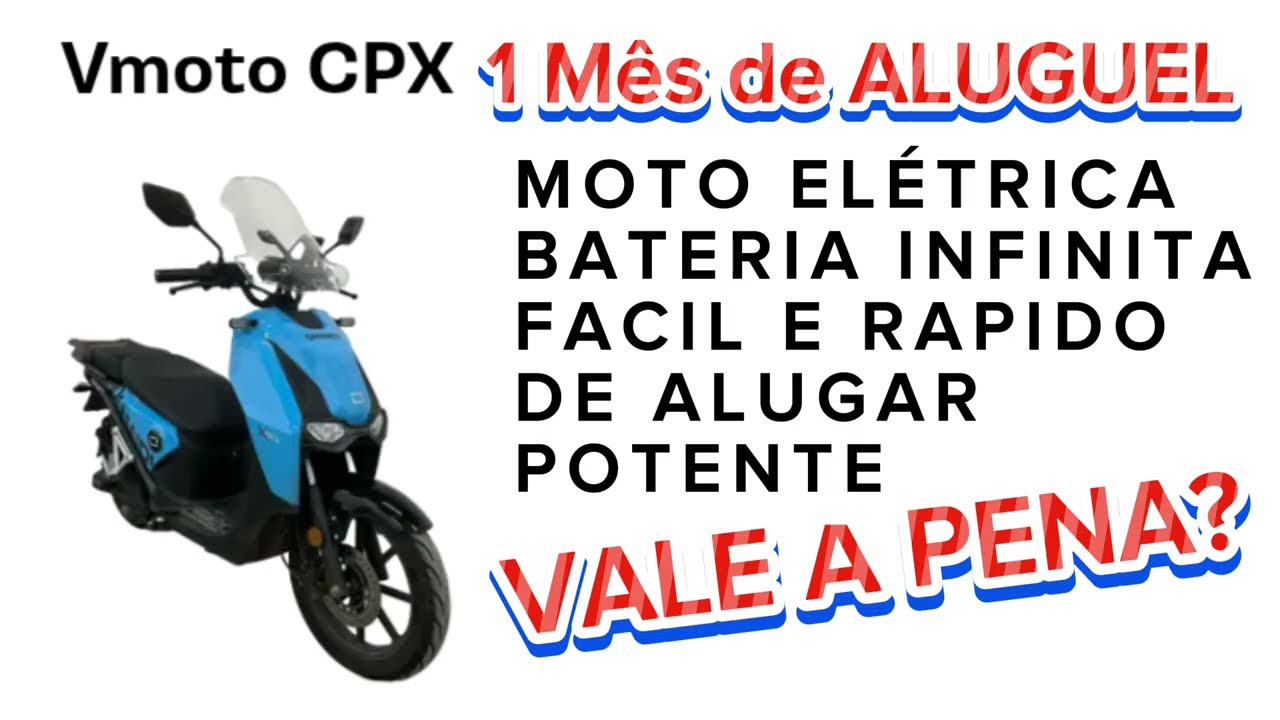 Moto elétrica VAMMO, 1 mês de aluguel valeu a pena?