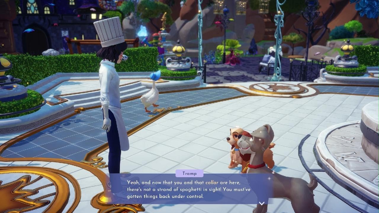 Disney Dreamlight Valley lady and the tramp part 2