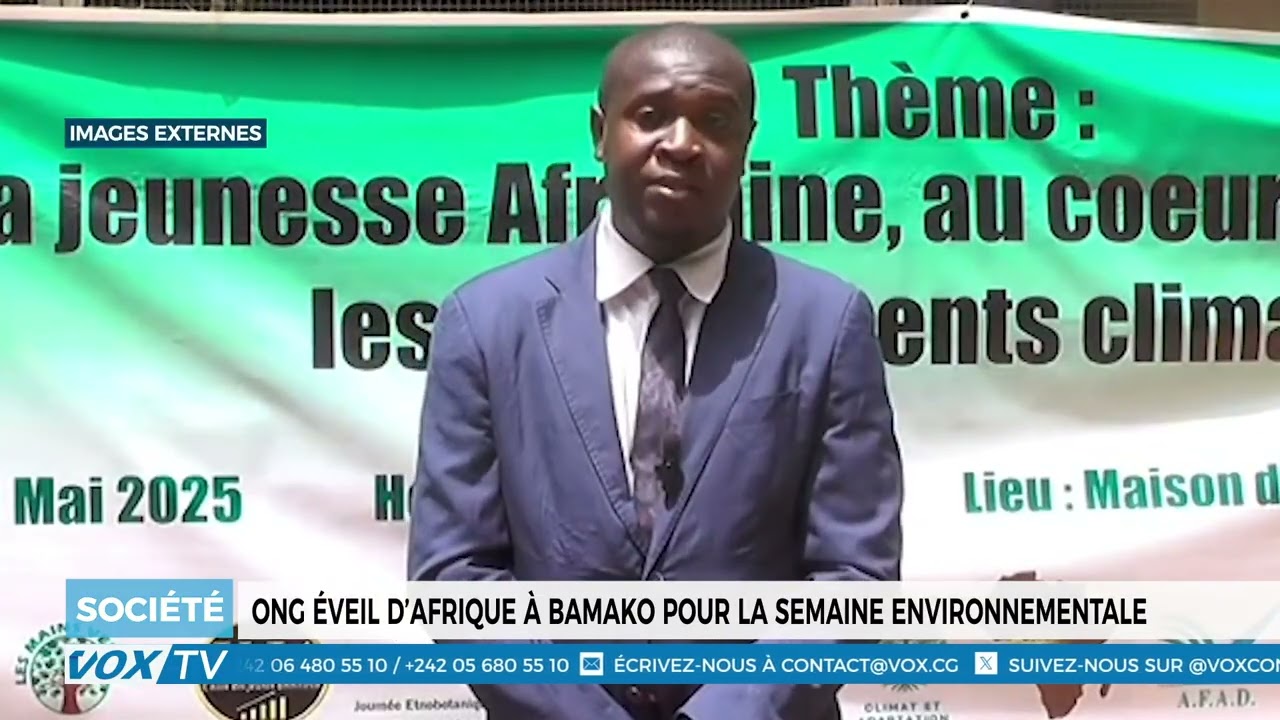 L&rsquo;ONG &Eacute;veil d&rsquo;Afrique pr&eacute;sente &agrave; Bamako pour la Semaine de l&rsquo;environnement