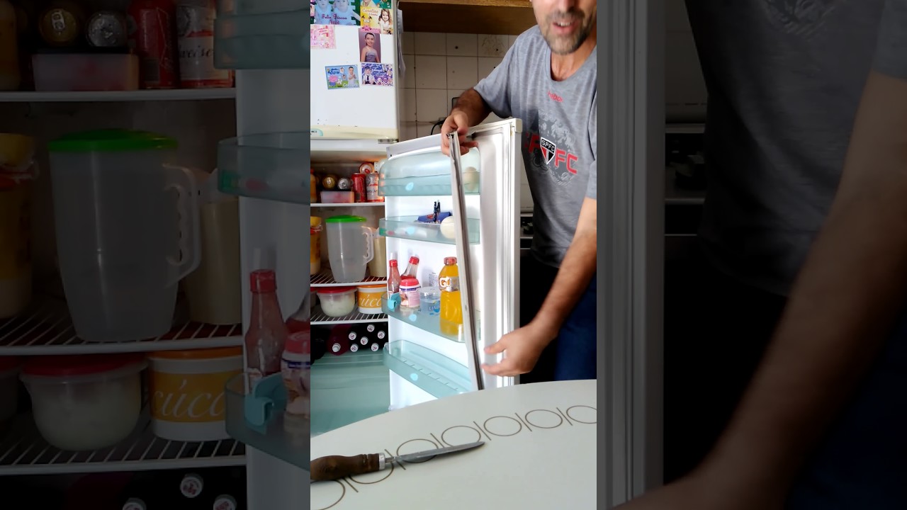 Como trocar borracha de geladeira