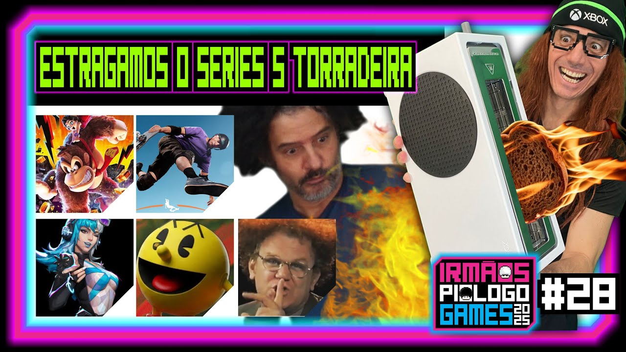 🎮 GANHAMOS A TORRADEIRA DO XBOX SERIES S e ESTRAGAMOS NO DESAFIO DA TORRADA EM CHAMAS 🔥🍞 #IPGames28
