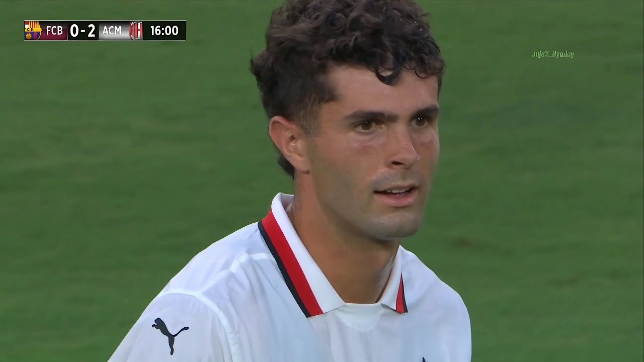 Pulisic vs Barcelona ( 07/08/2024 )