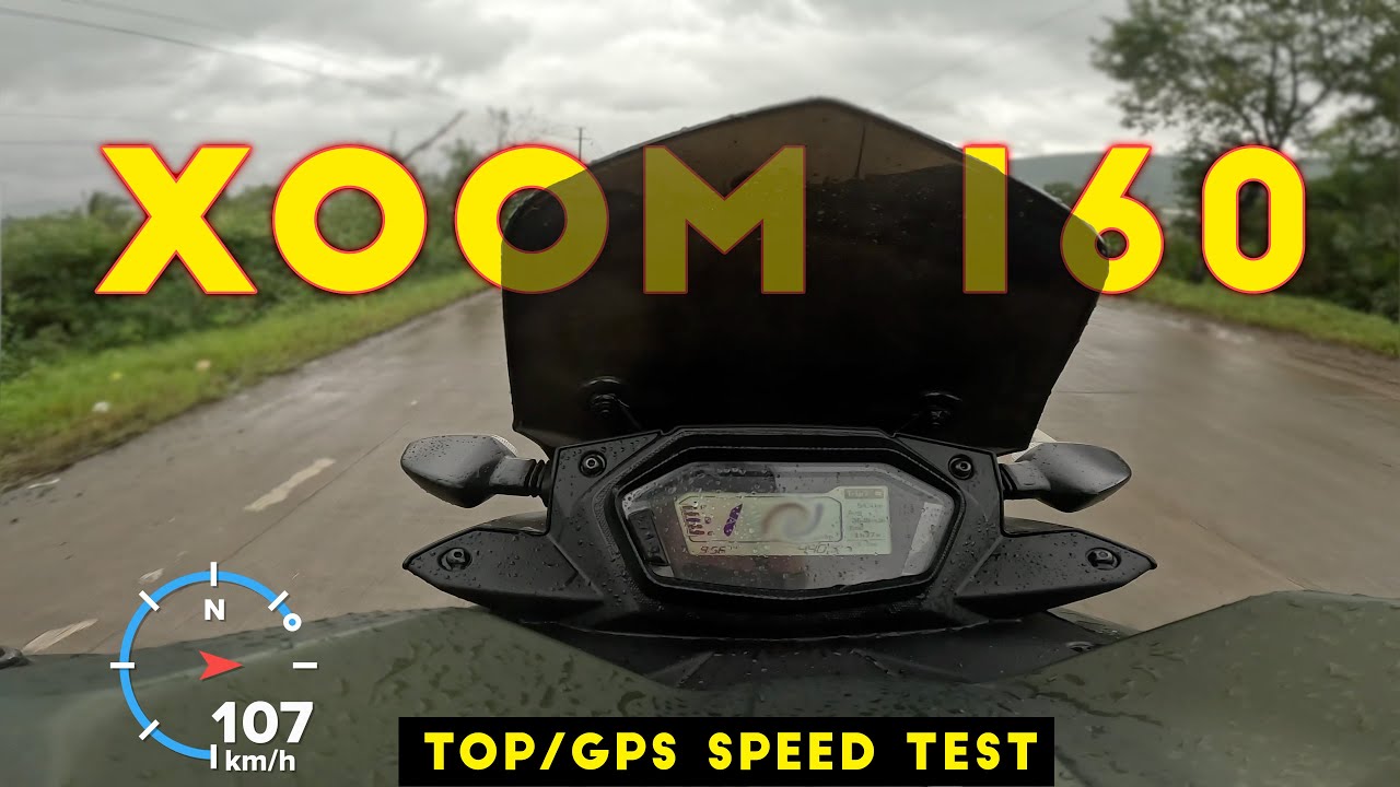 Hero Xoom 160 Top Speed Test (GPS vs Speedometer) | Real Speed & Speedo Error Check 🚀