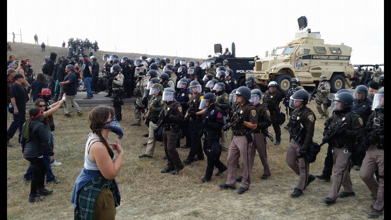 Police Attack NoDAPL Protesters At Standing Rock