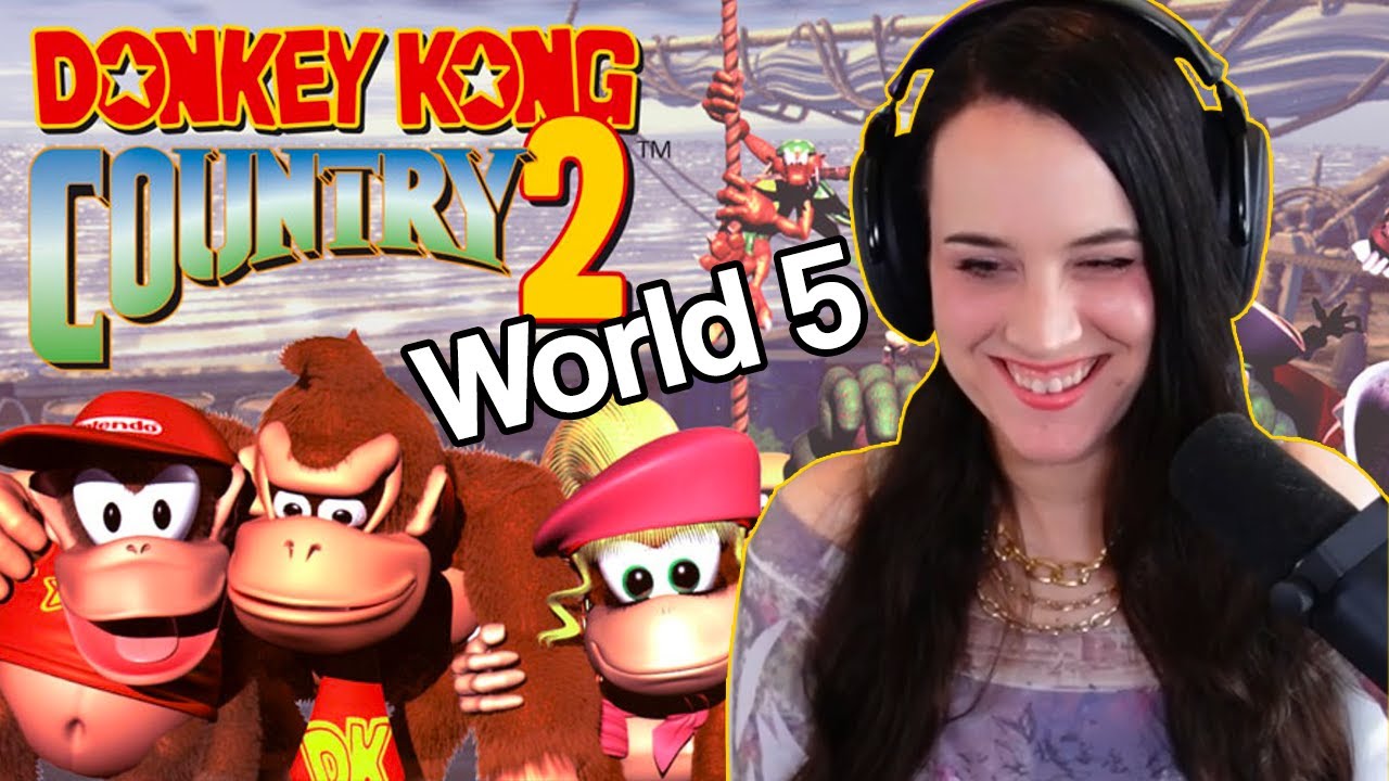 GHOSTS AND SPIDERS - Donkey Kong Country 2 - Let's play Part 6
