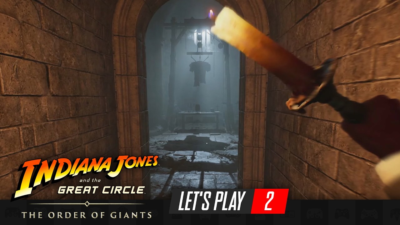 Finding the Vatican's Secret Chamber | Let's Play: Indiana Jones and the Great Circle (DLC Part 2)