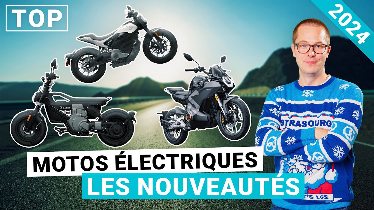 Motos électriques : le TOP des nouveautés 2024