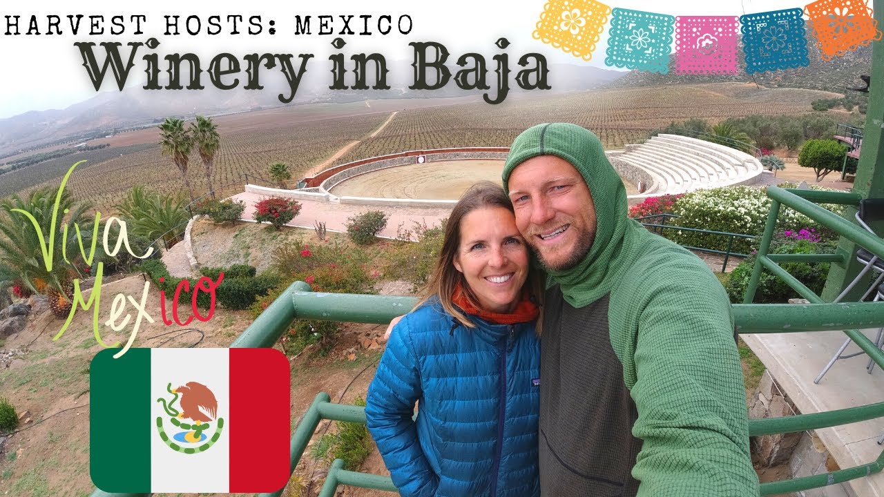Ensenada, Baja Mexico - Harvest Hosts at LA Cetto Winery: Wine Tasting and Free Camping!!