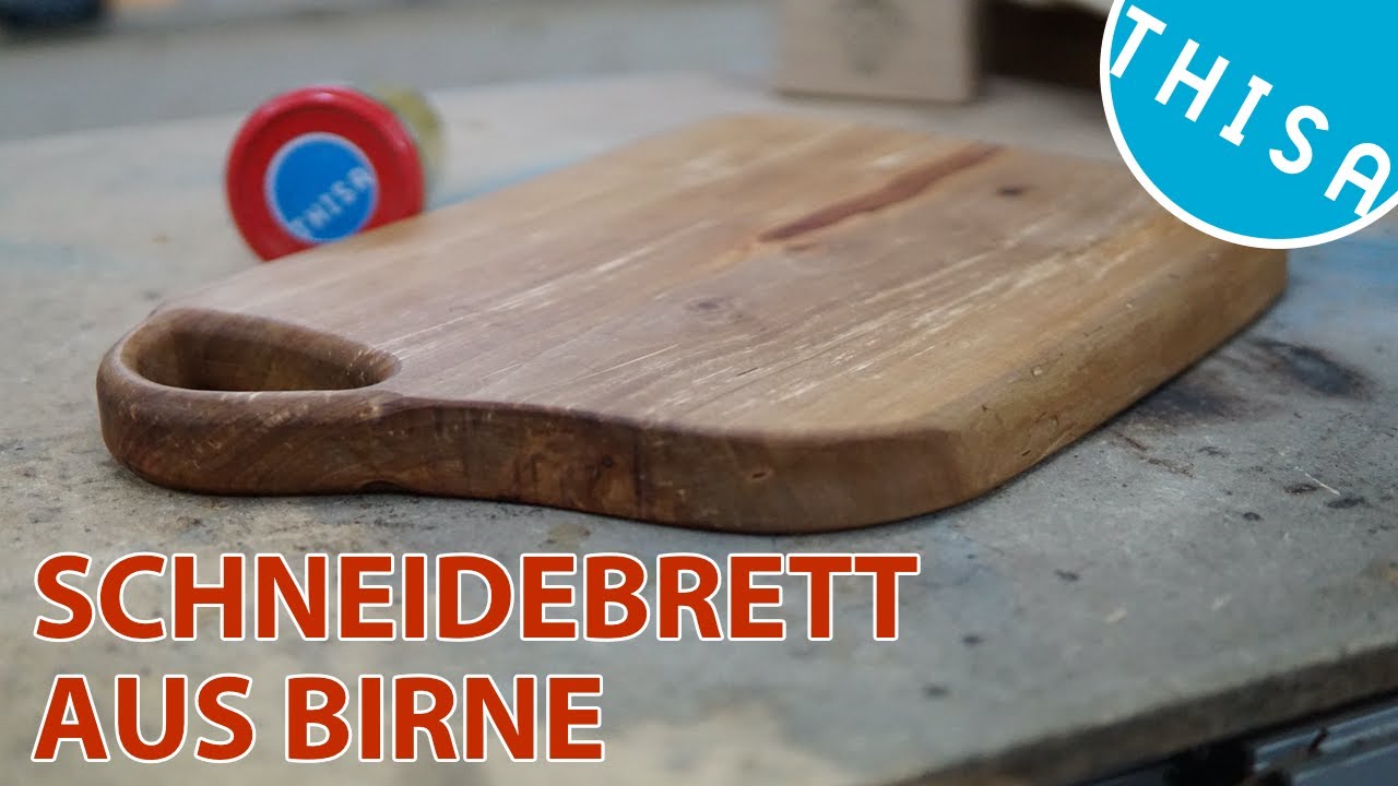 Vom Birnenbaumstamm zum Schneidebrett f&uuml;r die K&uuml;che | THISA