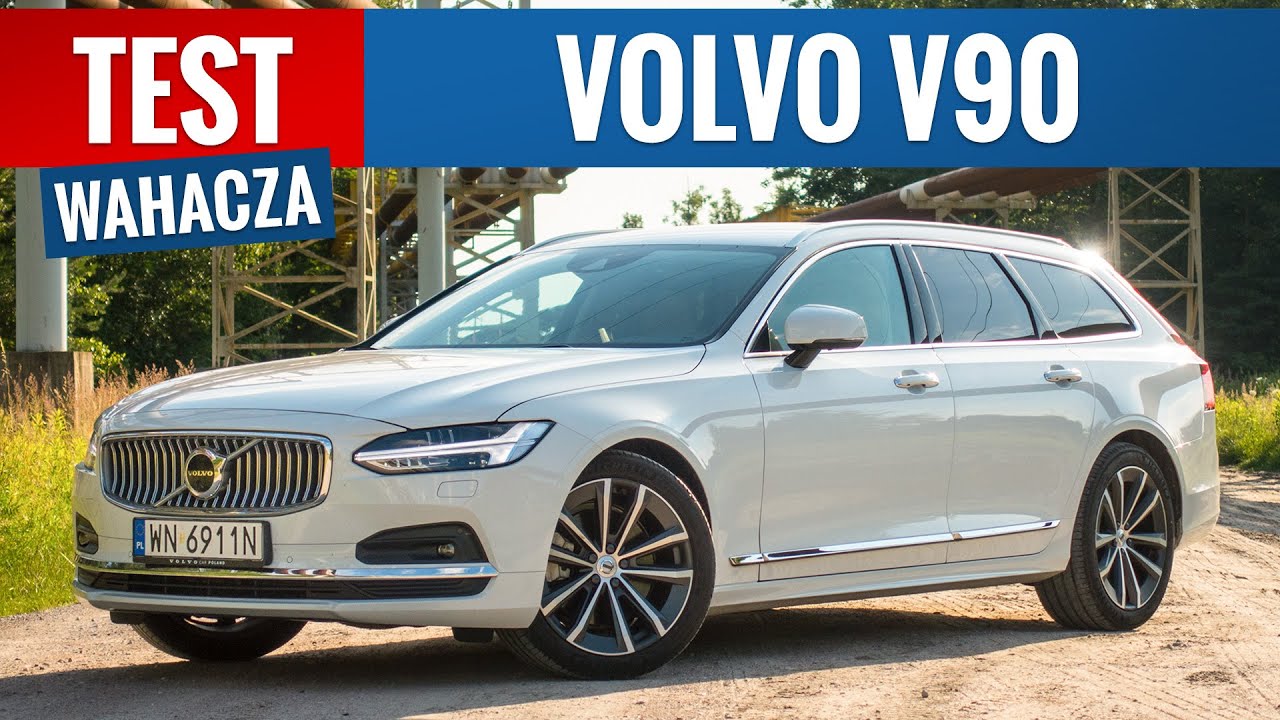 Volvo V90 2021 - TEST PL (B4 197 KM) Bazowy silnik w dużym kombi premium. Ma to sens?