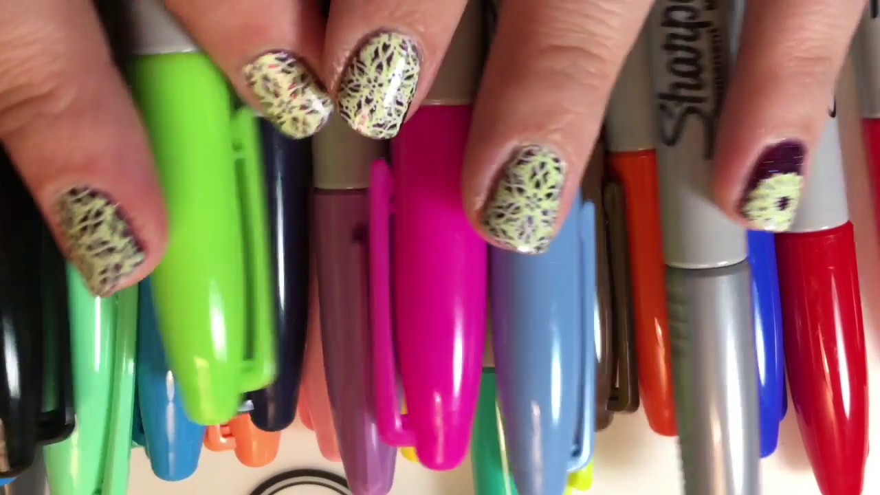 SHARPIE STAMPING?!?!? WHAT IS THIS WITCH CRAFT