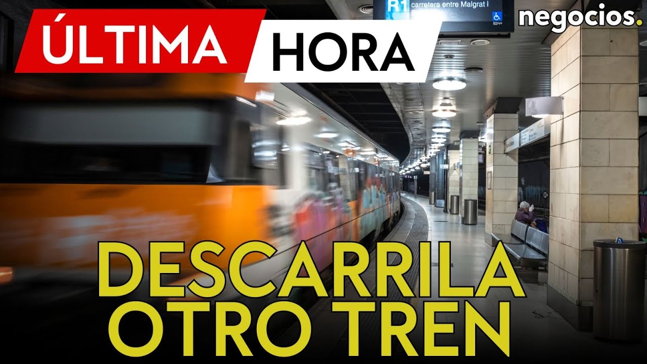 ÚLTIMA HORA | Descarrila otro tren en Rodalies tras caer un muro en la vía y deja heridos graves