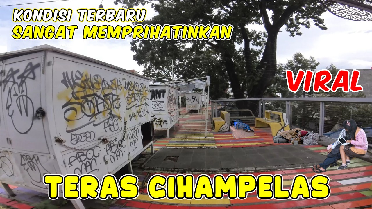 Kondisi Terbaru Teras Cihampelas / Sky Walk ‼️ Mumpung Belum Dibongkar  @zarambahtripchanel