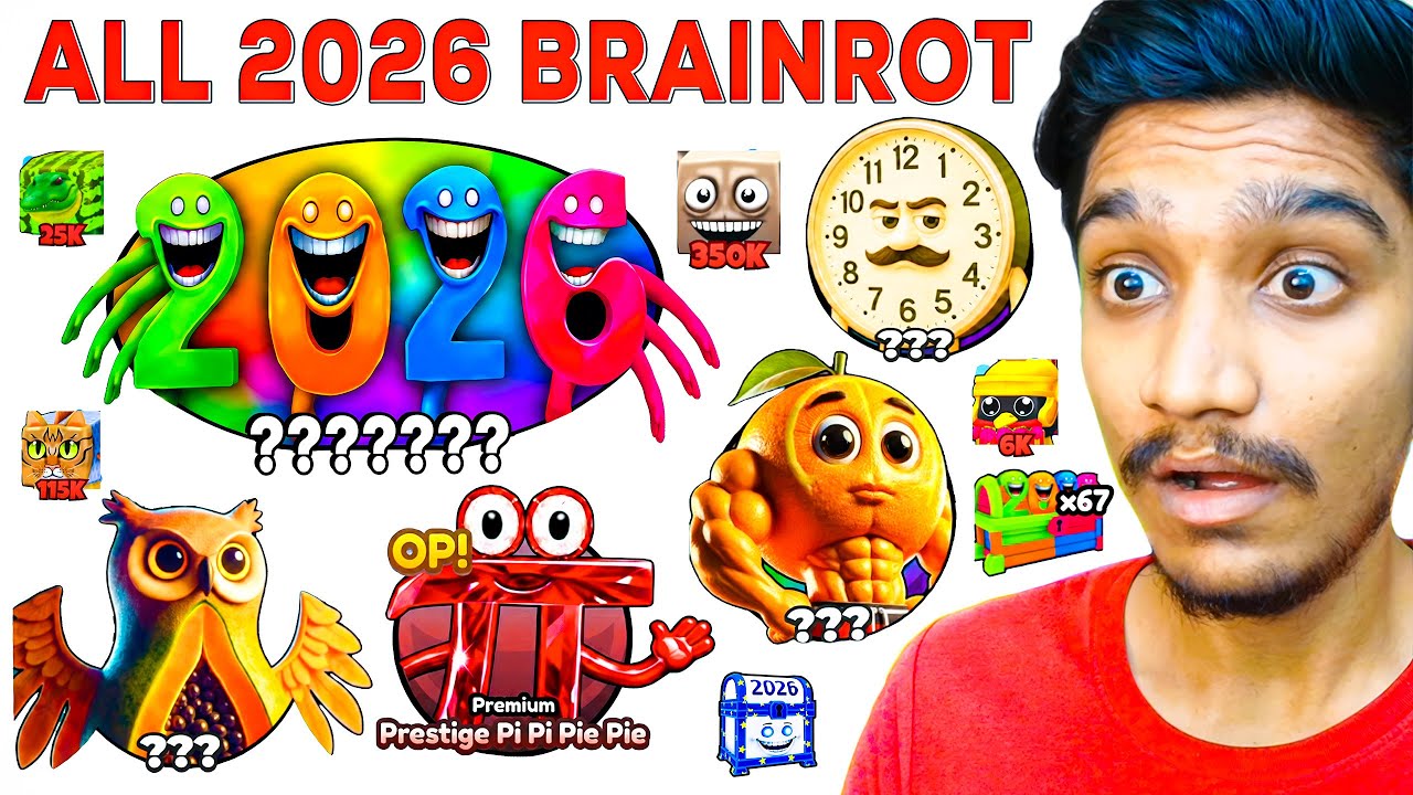 Unlocking EVERYTHING in Brainrot Evolution 2026! 🔓✨ (Roblox)