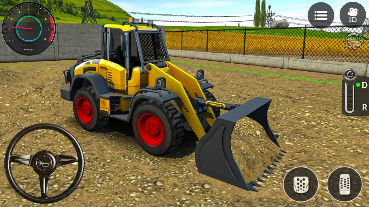 Kamyon ve Kep&ccedil;e Oyunu - İnşaat Sim&uuml;lat&ouml;r Oyunu - Drive Simulator 2025 - Android GamePlay