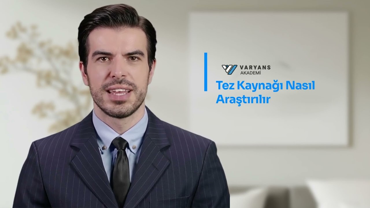 Tez Yazarken Kaynak Nasıl araştırılır
