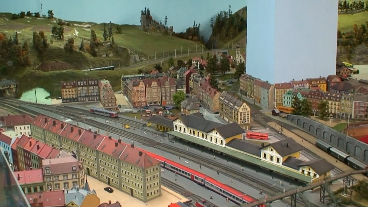 Ehem. Modellbahnalage des EMK Linz in Linz Wegscheid (model railway )