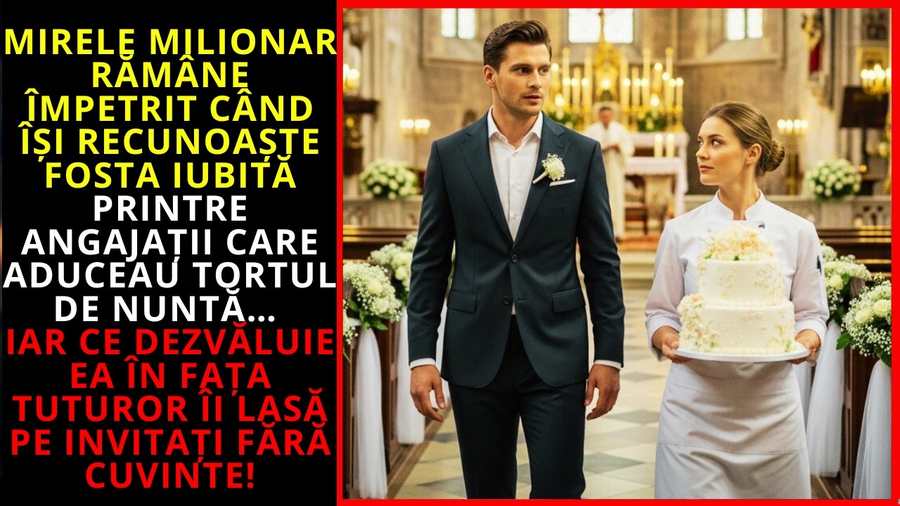 LA NUNTA MILIONARULUI, FOSTA ADUCE TORTUL… DAR DEZVĂLUIREA EI ÎI ȘOCHEAZĂ PE TOȚI!